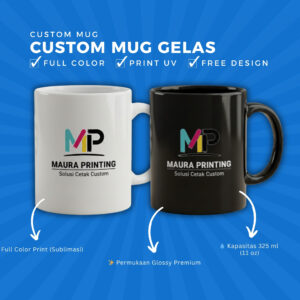 Custom Mug Gelas